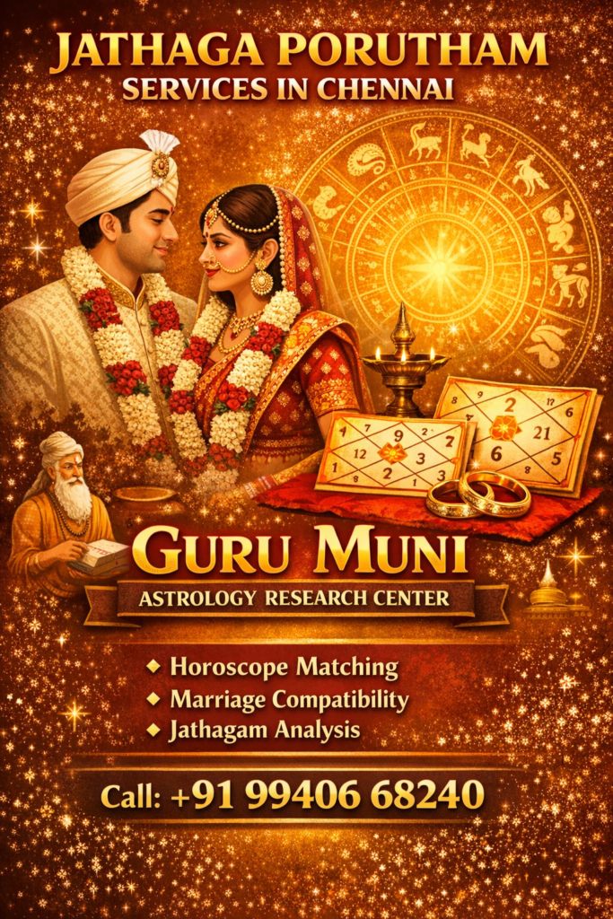 Jathaga porutham services in chennai