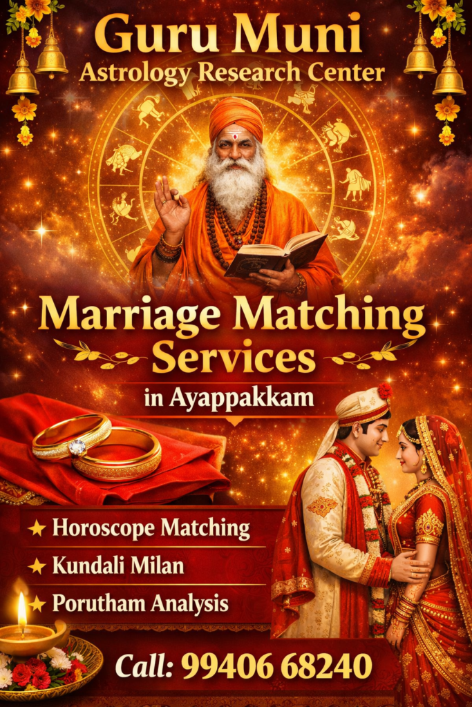 marriage matching services in Ayappakkam